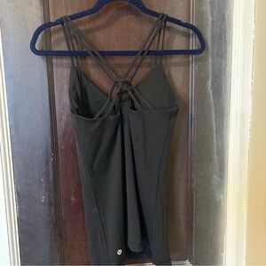 Black Lululemon Strappy Women's tank top